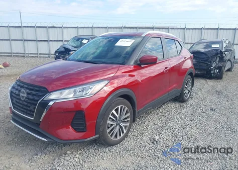 2022 Nissan Kicks Sv Xtronic Cvt z USA, uszkodzony, nr VIN 3N1CP5CV0NL518409